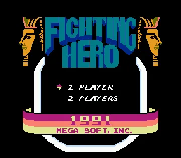 Fighting Hero (Asia) (Ja) (Unl) screen shot title